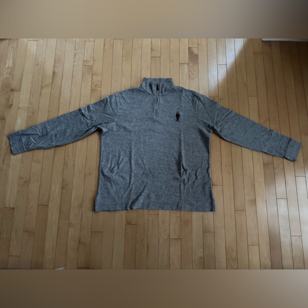 Men’s Polo Ralph Lauren Quarter Zip-Up Sweater Size: Large